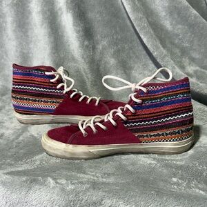 Vans Shoes Skater Italian Weave Sk8-Hi Decon High Top Women’s 8 (Men’s 6.5)